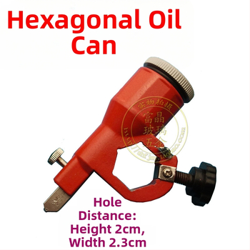 Šesťuholníková T-tvarovaná sklenená hlava noža so skleneným pravítkom a olejovou nádobou, model 001, na spracovanie skla