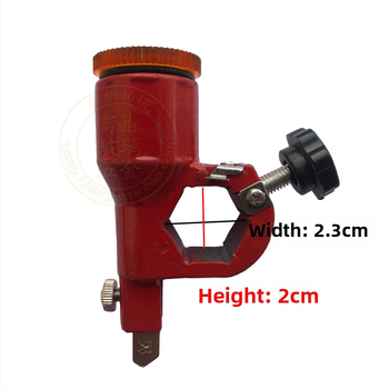 Šesťuholníková T-tvarovaná sklenená hlava noža so skleneným pravítkom a olejovou nádobou, model 001, na spracovanie skla