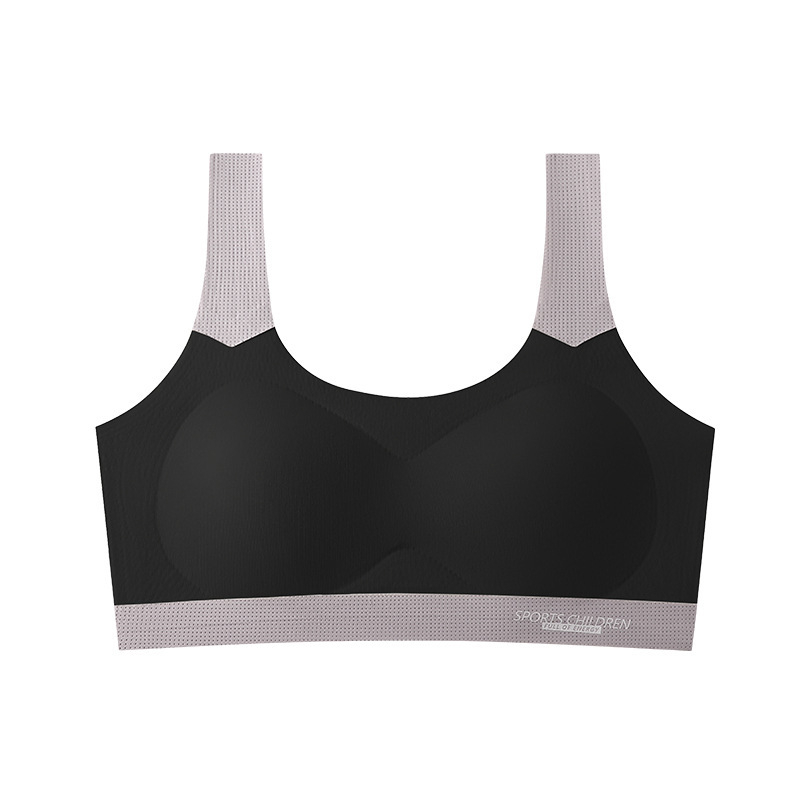 Top din nailon pentru bust, fără cusături, cupe pline și cupe modelate subțiri, stil vestă, minimalist, respirabil și confortabil