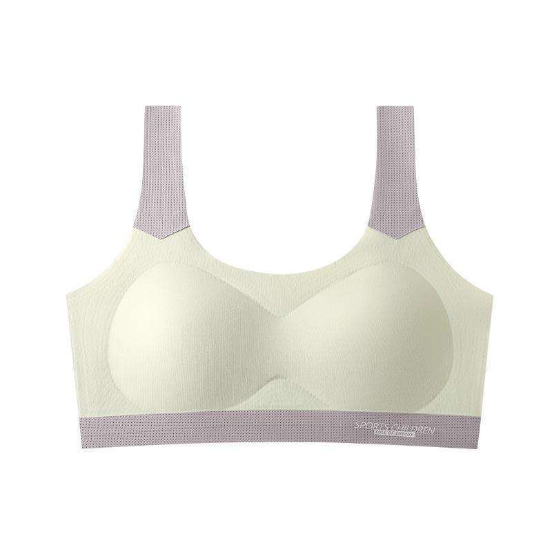 Top din nailon pentru bust, fără cusături, cupe pline și cupe modelate subțiri, stil vestă, minimalist, respirabil și confortabil