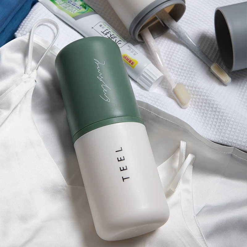 Putni set za četkicu za zube s kutijom za pohranu, prenosni držač za četkicu, unisex putni set njege usta (Plastični; Nije uvezen; Bez marke)