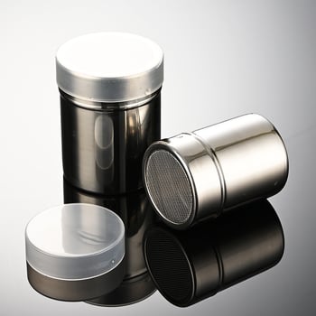 Ain – Sitko na múku s priehľadnou nádobou, PP kryt, 304 nerezová oceľ, 30-mriežka, uzavretá nádoba na skladovanie