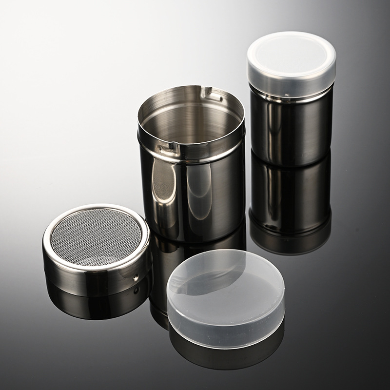 Ain – Sitko na múku s priehľadnou nádobou, PP kryt, 304 nerezová oceľ, 30-mriežka, uzavretá nádoba na skladovanie