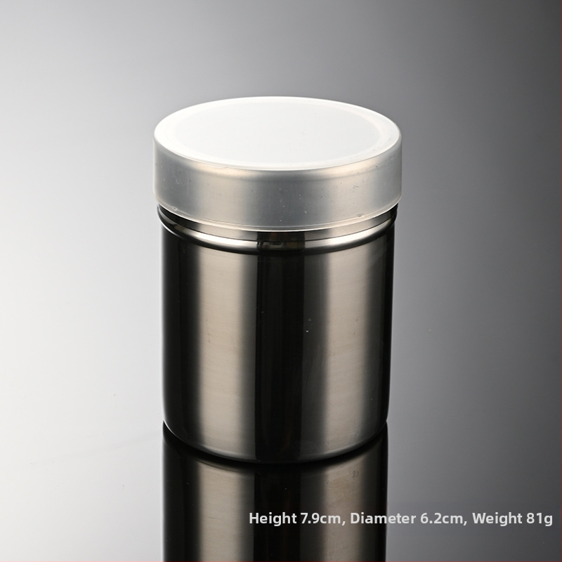 Ain – Sitko na múku s priehľadnou nádobou, PP kryt, 304 nerezová oceľ, 30-mriežka, uzavretá nádoba na skladovanie