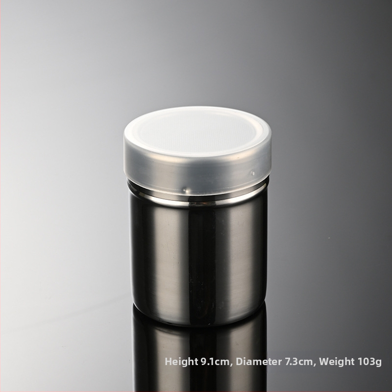 Ain – Sitko na múku s priehľadnou nádobou, PP kryt, 304 nerezová oceľ, 30-mriežka, uzavretá nádoba na skladovanie