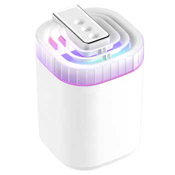 Ultrazvučni ovlaživač zraka za dom, stolni dizajn, 2.6–4 L spremnik, pokrivenost 41–60 m², 3 izlaza magle, aromaterapija, USB napajanje