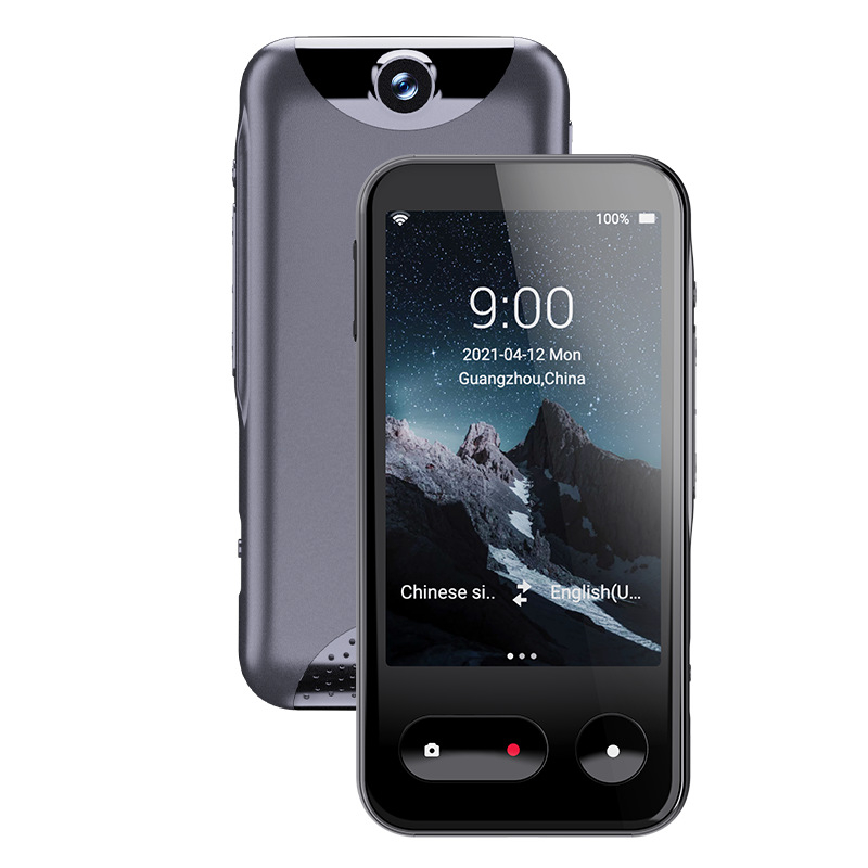 Traducător vocal inteligent T7 cu traducere multilingvă, modul offline, traducere prin cameră, greutate 220 g