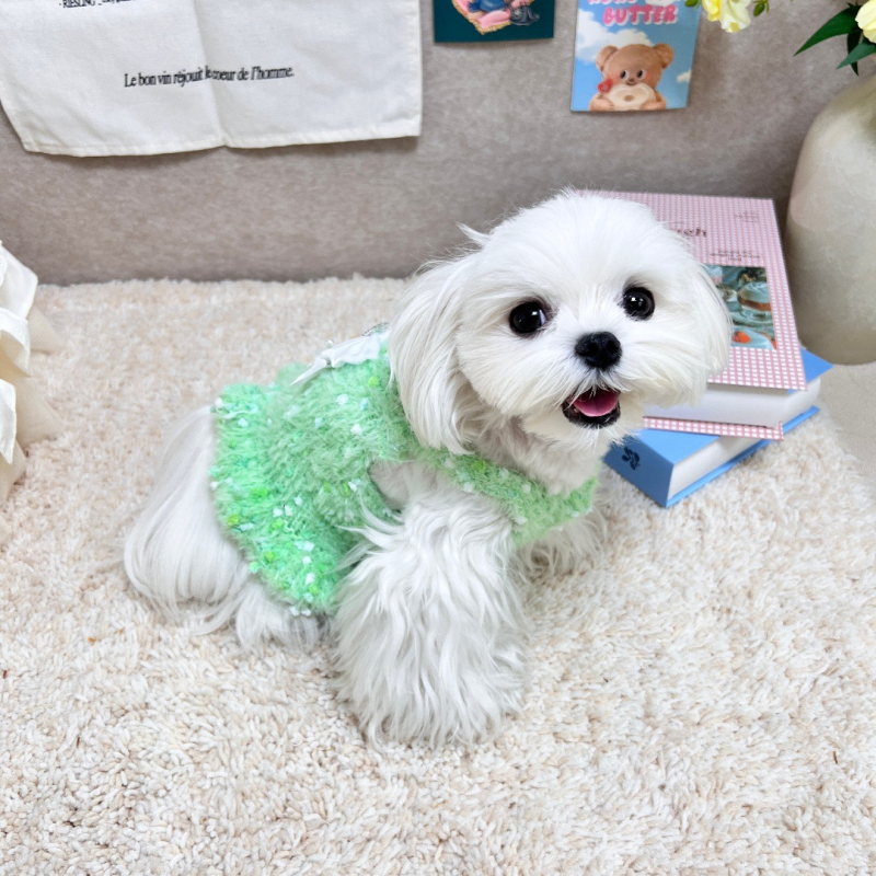 Vesta za kućne ljubimce – vunena, stil princeze, Cheeky Dog marka