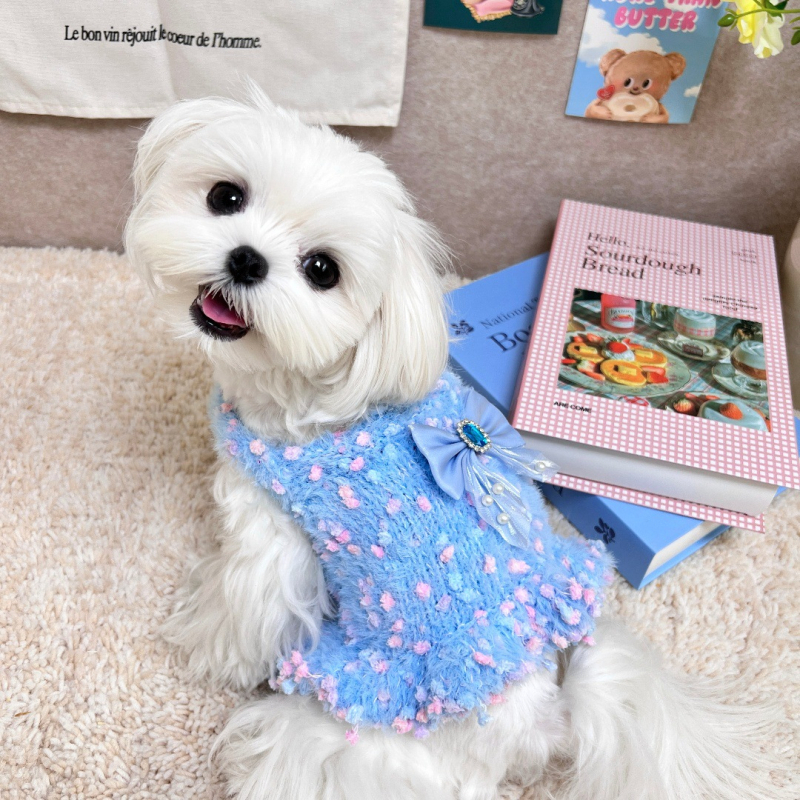 Vesta za kućne ljubimce – vunena, stil princeze, Cheeky Dog marka