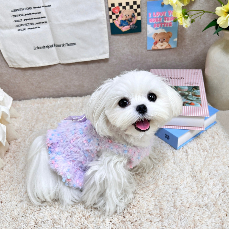 Vesta za kućne ljubimce – vunena, stil princeze, Cheeky Dog marka