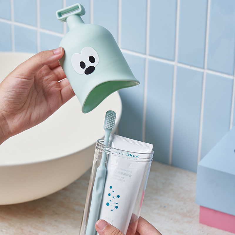 Putni set za ispiranje usta s čašom za četkicu i kutijom za pohranu – TUYU, PP, Ml-8172, Ispis logotipa dostupan, Prilagodba