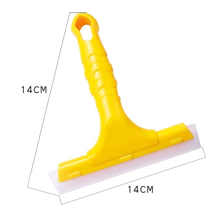 Baxifui Καουτσούκ Καθαριστής Γυαλιού Τ-τύπου με Διπλό Μαλακό Λεπίδα για τον Καθαρισμό Γυαλιού