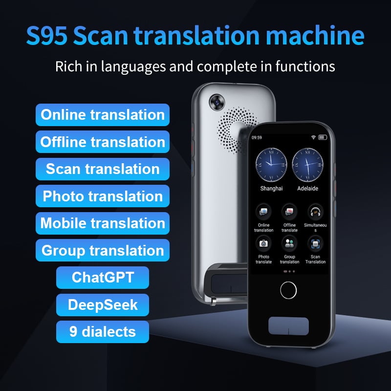 Prevodilac S95 Android Bluetooth 10 m bežični prijevod sa skeniranjem