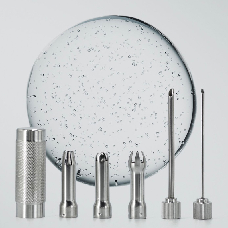 Chebao krém dekoráló pisztoly — alumíniumötvözet és 304 rozsdamentes acél kivitel, kézi krémpisztoly, készlet díszítő fej és töltőtáska, 2025-ben bemutatva