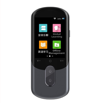 Inteligentný prekladač – model F4A, Android OS, Bluetooth, dosah 10 m, ovládanie tlačidlom a dotykovým displejom