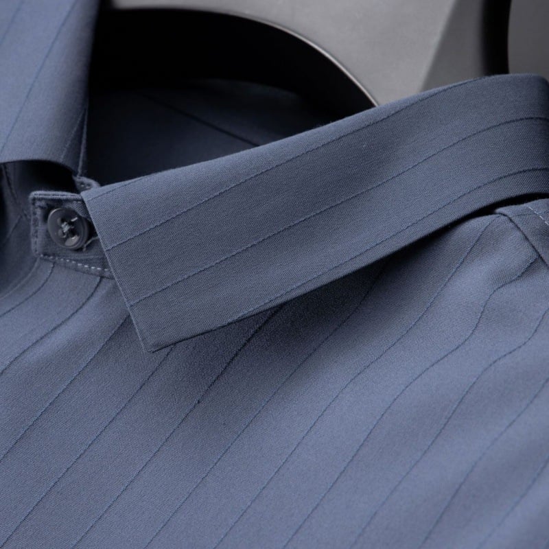 Muška košulja bez glačanja, dugi rukav, slim fit, 65% poliester, lagana tkanina