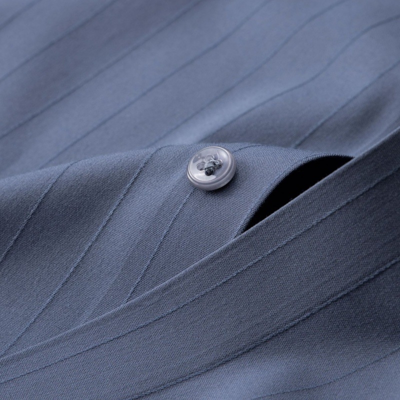 Muška košulja bez glačanja, dugi rukav, slim fit, 65% poliester, lagana tkanina