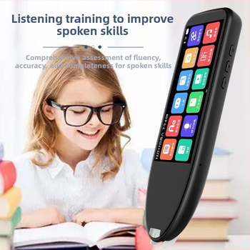 Pix de citire A19 — traducere offline și dicționar cu proiecție, suport chineză-engleză-japoneză-coreeană, baterie Li-ion reîncărcabilă