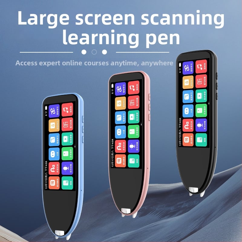 Pix de citire A19 — traducere offline și dicționar cu proiecție, suport chineză-engleză-japoneză-coreeană, baterie Li-ion reîncărcabilă