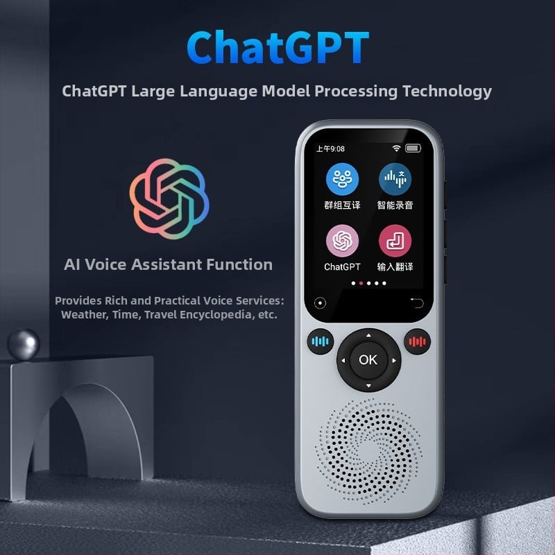 Traducător vocal offline S20, traducere de fotografii, interfață USB, 5V, 10W, Model 072