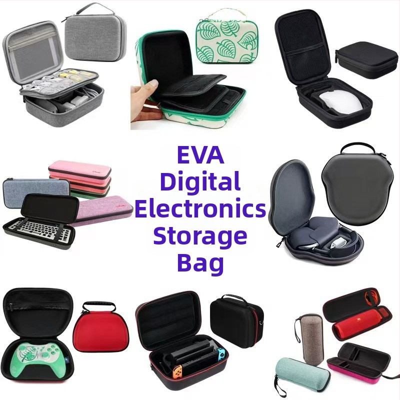 Geantă EVA cu fermoar pentru rechizite; spațiu pentru pixul de traducere și pixul de citire; husă de protecție pentru dispozitiv de învățare; portabilă; Material: EVA; Model: 018; Capacitate de încărcare: 1 kg; Personalizabil