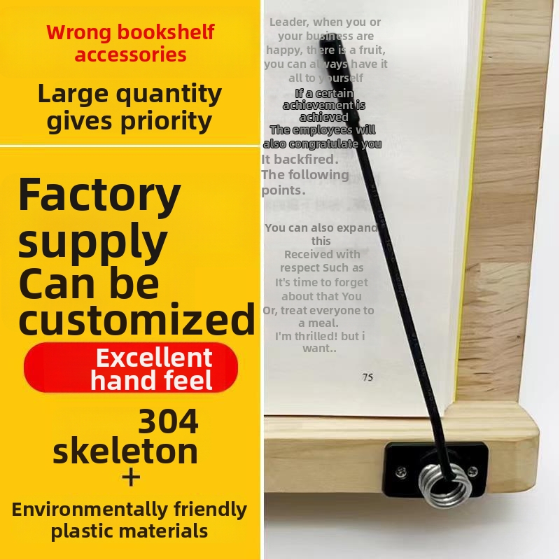 Dodatak za papir s oprugom – dodatak za glazbene stalke i police za knjige (Model: Konzultirajte CS; Podrijetlo: Konzultirajte CS; Opseg primjene: Drugo)