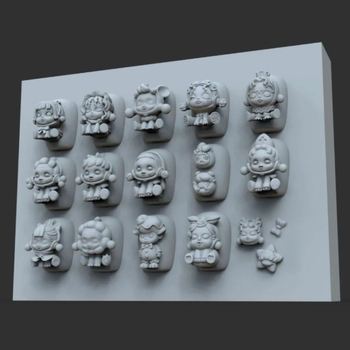 Manikűr forma gyantából DIY kreatív dizájnhoz, egyszerű stílus, relief mintázat, általános felhasználók számára