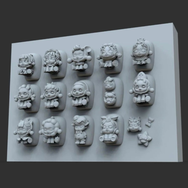 Manikűr forma gyantából DIY kreatív dizájnhoz, egyszerű stílus, relief mintázat, általános felhasználók számára