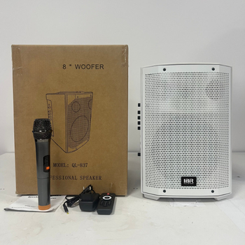 Sistem boxe Bluetooth pentru karaoke cu baterie încorporată, set cu 2 difuzoare, 50W, Bluetooth 5.3, 20Hz–20kHz, SNR ≥85dB