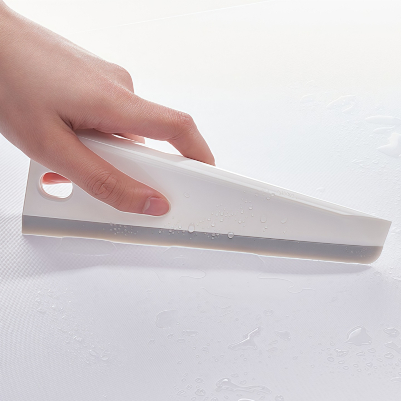 KM ръчен двустранен чистач за стъкло и огледала, домашно ползване, материал PP/TE