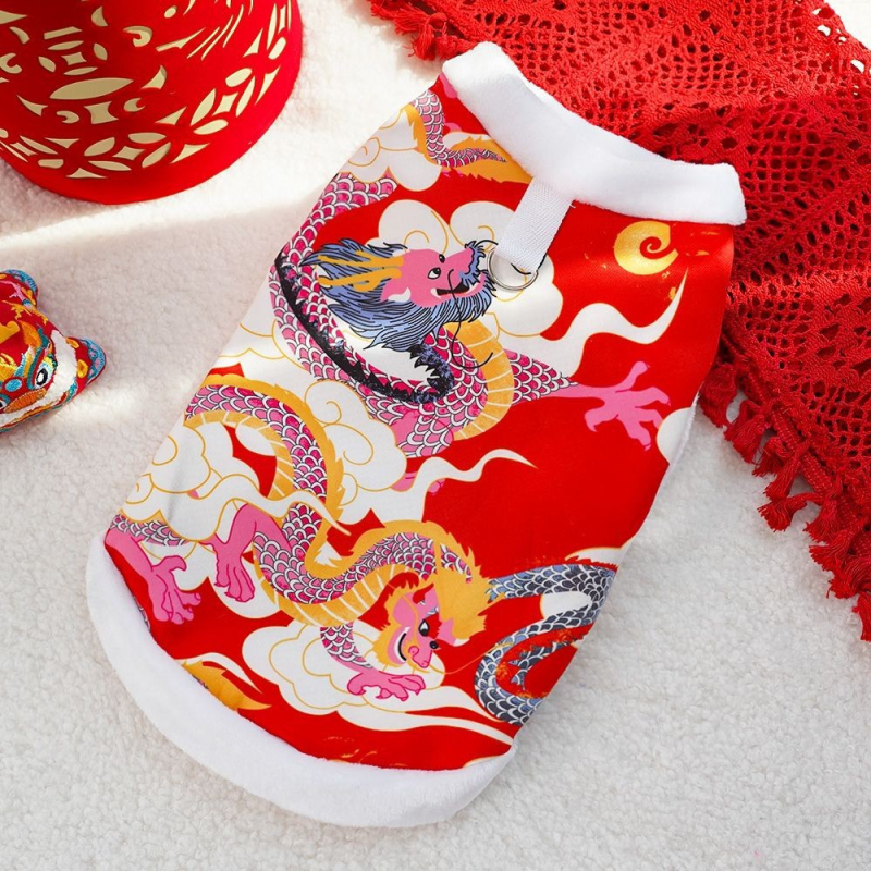 Палто за кучета с флорална шарка, полиестер, марка Weiwang, ежедневен стил, облекло за домашни любимци (Полиестер; Марка: Weiwang; Категория: Облекло за домашни любимци; Стил: Ежедневен)