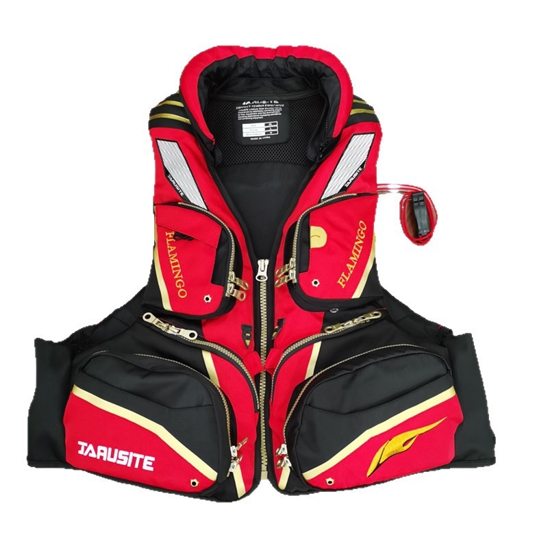 Jarest σωσίβιο γιλέκο, πολυλειτουργικό με μεγάλη πλευστότητα, νάιλον, αποσπώμενο, για ψάρεμα