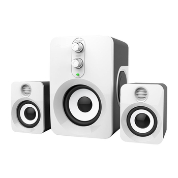 Subwoofer reproduktor pre domáce a stolové použitie s Bluetoothom, rozsah frekvencií 65 Hz–20 kHz, SNR ≥95 dB, menovitý výkon 5 W, dosah 10 m