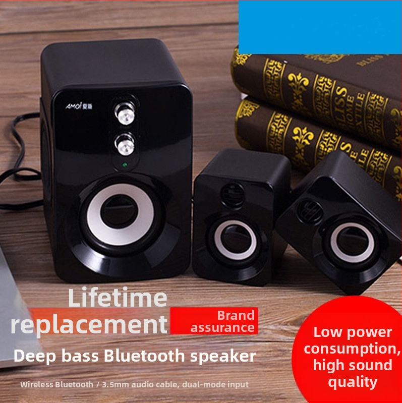 Subwoofer reproduktor pre domáce a stolové použitie s Bluetoothom, rozsah frekvencií 65 Hz–20 kHz, SNR ≥95 dB, menovitý výkon 5 W, dosah 10 m