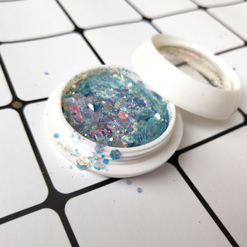 Пайети за маникюр с променящ се цвят и гланцов финиш; Материал: пайети; Произход: Гуанчжоу; Бранд: Qian Zi's Pampered Wife