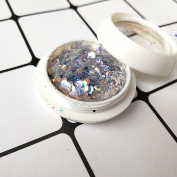 Пайети за маникюр с променящ се цвят и гланцов финиш; Материал: пайети; Произход: Гуанчжоу; Бранд: Qian Zi's Pampered Wife