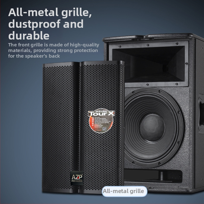 AZP TX1122 HiFi reproduktor - 800W, 60Hz-15kHz, 2-kanál, pripojenie cez reprodukčný kábel