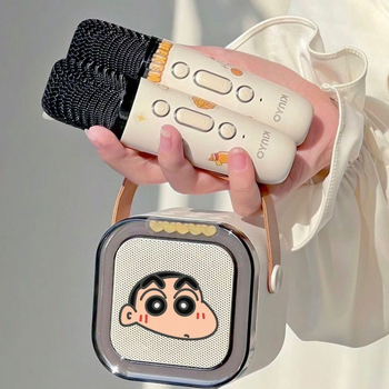 Sistem karaoke wireless cu difuzor Bluetooth și microfon – All-in-One pentru acasă; 40 Hz–20 kHz, SNR ≥100 dB, IPX4, baterie încorporată 1200–2000 mAh