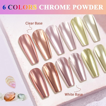 Глитър прах за нокти – квадратен модел, блестящ стил, серия Принцеса, базова опаковка