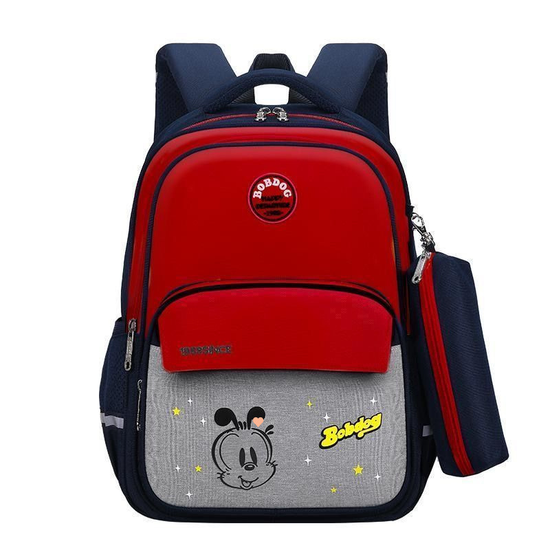 Školska torba za dječake, 1.–2. razred, poliester, prozračna, vodootporna, vrlo lagana, s motivom crtani film