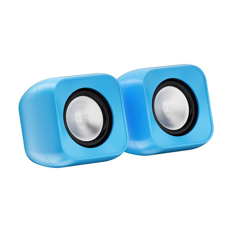 Boxe desktop pentru calculator, cu (2 canale stereo, alimentare USB, intrare 12V, putere 3W, redare MP3)