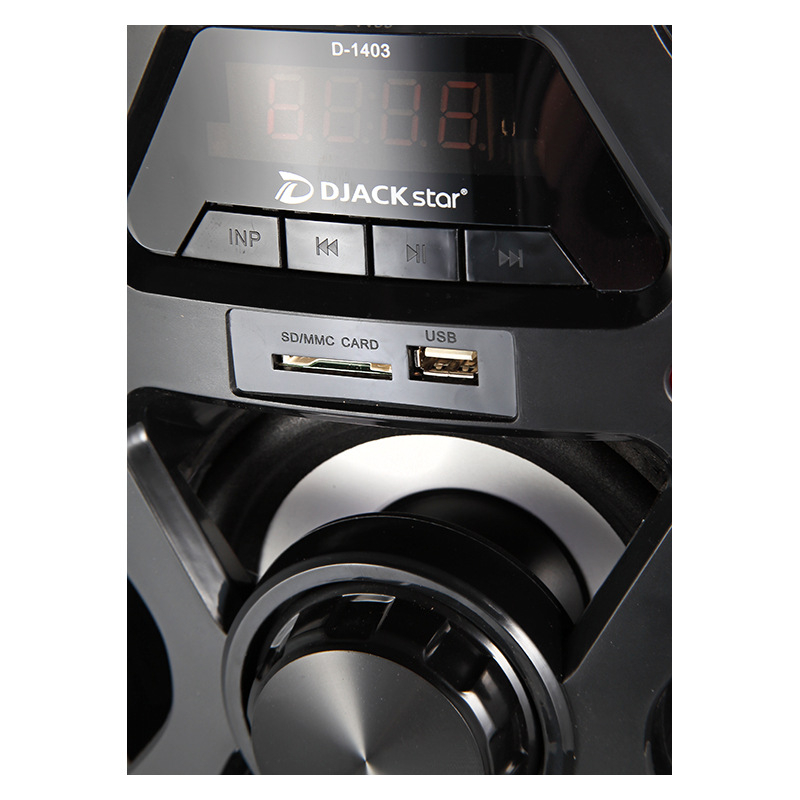DJACK STAR Sistemă home theater 3.1 canale cu interfață USB, conectivitate wireless, intrare 220V