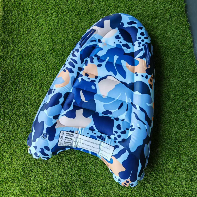 Kültéri felfújható szörfdeszka, hordozható gyermekek úszás tanuláshoz, könnyű vízisí deszka — Anyag: Oxford cloth + PVC; Márka: Huaiyu; Kategória: Egyéb