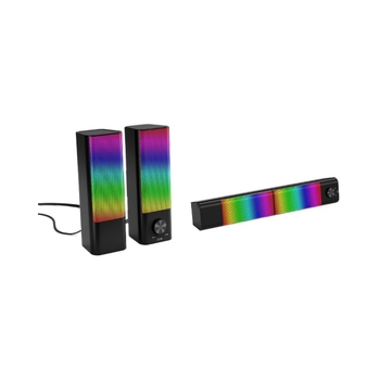 Difuzor Bluetooth pentru birou cu USB 2.0, 2 canale, 10W, sunet 3D