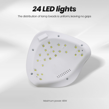 Sun5 körömlámpa LED fototerápiához, 48W, intelligens szenzor, négy szintű beállítás, Modell 11