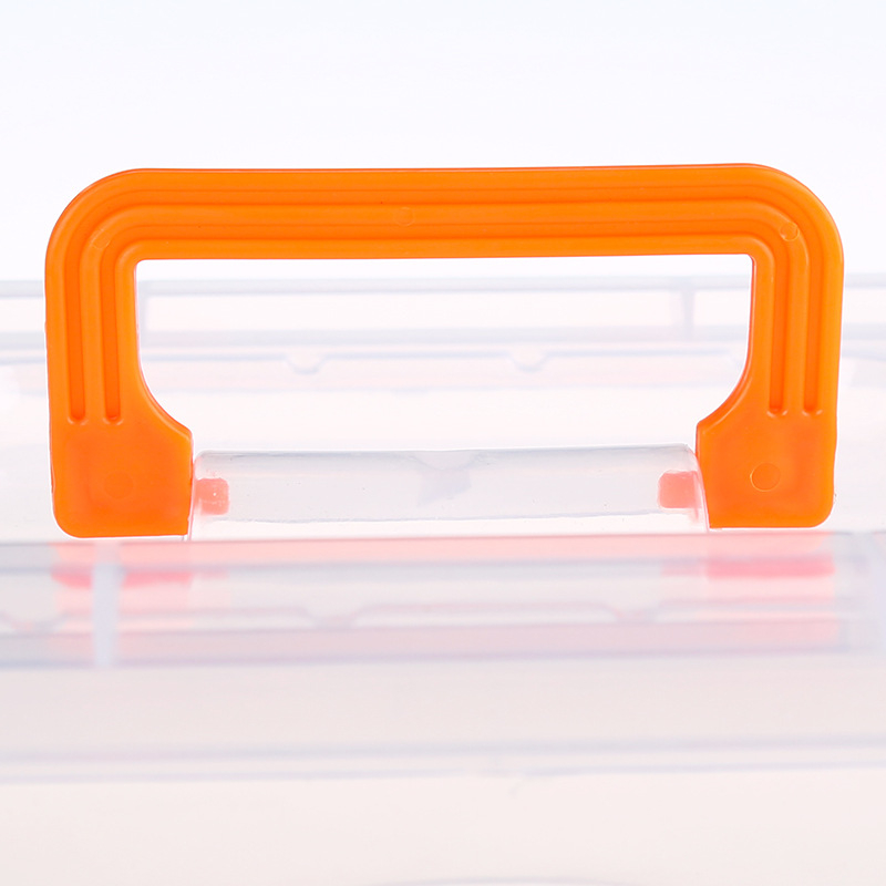 Διαφανές πλαστικό κουτί αποθήκευσης με καπάκι – PP, φορητό, πολλαπλών χρήσεων, ανθεκτικό στη σκόνη και την υγρασία