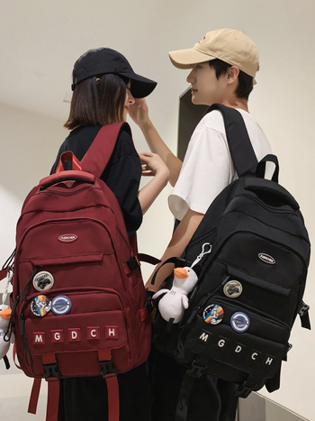 Školski ruksak s velikim kapacitetom – najlon, vodootporan, ultralagana, otporan na habanje, Modern Tide Cool stil