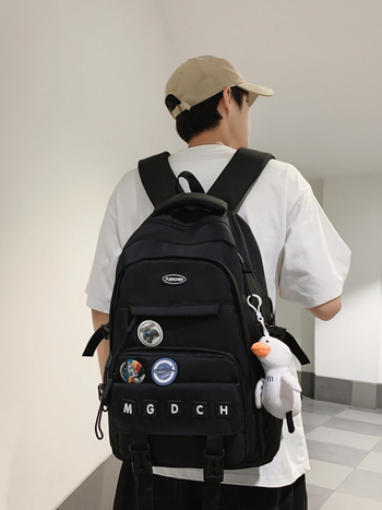 Školski ruksak s velikim kapacitetom – najlon, vodootporan, ultralagana, otporan na habanje, Modern Tide Cool stil