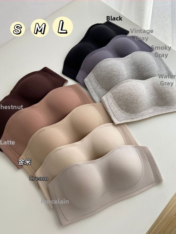 Μπούστο χωρίς τιράντες από Modal, χωρίς ραφές, με πλήρεις κύπελλα, λεπτό μορφοποιημένο σχέδιο, αποσπώμενες διπλές τιράντες, πίσω κούμπωμα με τρεις σειρές αγκιστρώσεων