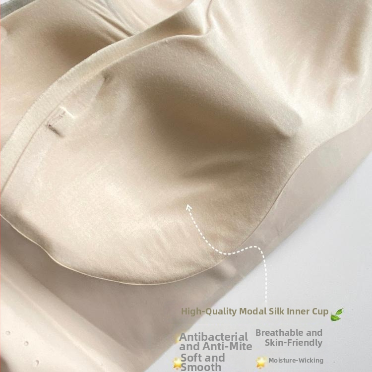 Μπούστο χωρίς τιράντες από Modal, χωρίς ραφές, με πλήρεις κύπελλα, λεπτό μορφοποιημένο σχέδιο, αποσπώμενες διπλές τιράντες, πίσω κούμπωμα με τρεις σειρές αγκιστρώσεων